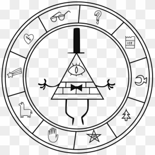 Bill Cipher Coloring Pages 2 By Joseph - Bill Cipher Coloring Pages, HD Png Download