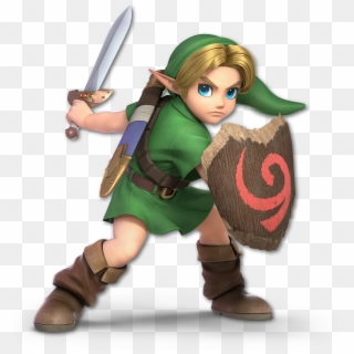You Either Want To Pat Young Link On The Head Cause - Young Link Smash Ultimate, HD Png Download
