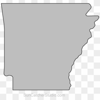State Crafts, Map Crafts, Wood Crafts, Map Outline, - Arkansas State Outline Png, Transparent Png