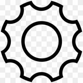 Gears Outline Png - Business Automation Icon Png, Transparent Png