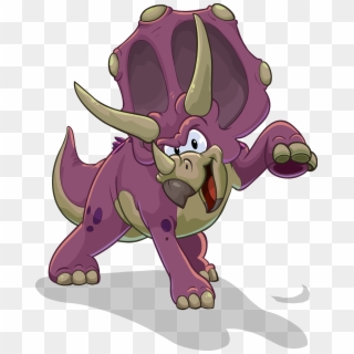 Club Penguin Triceratops, HD Png Download
