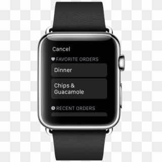 Chipotle For Apple Watch Order2 - Apple Watch Water Drop, HD Png Download