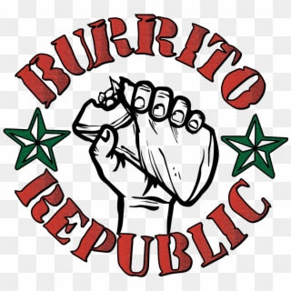 Burrito Clip Library Download Huge Freebie - Clip Art Burrito Logo, HD Png Download