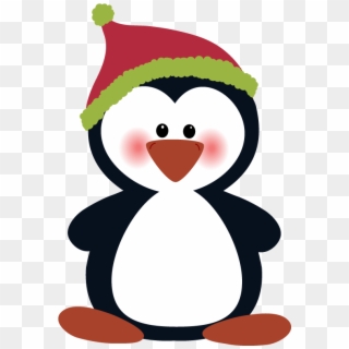 Holiday Open House & Sensitive Santa - Penguin Christmas Clip Art, HD Png Download