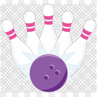 Girly Bowling Pins Clipart Bowling Pin Strike - Stage Lights Png, Transparent Png
