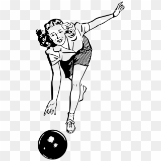 This Free Icons Png Design Of Bowling Woman, Transparent Png