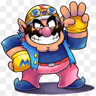 I've Legit Been Thinking About Improving Wario's Design - Mario And Luigi Rpg Wario And Waluigi, HD Png Download