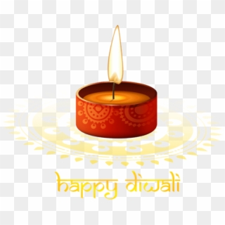 Free Png Download Red Candle Happy Diwali Clipart Png - Diwali, Transparent Png