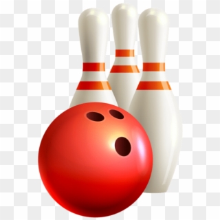 Free Png Download Bowling Ball And Pins Transparent - Ten-pin Bowling, Png Download