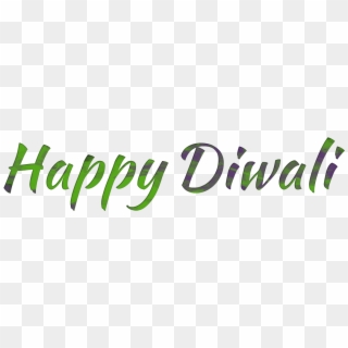 Happy Diwali Text Png Photo - Calligraphy, Transparent Png
