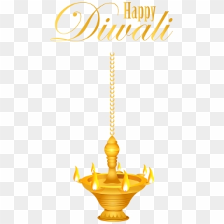 Happy Diwali Hanging Candlestick Png Clip Art Image - Hanging Diya Png, Transparent Png
