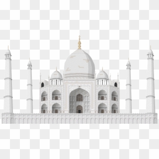 Descargar - Taj Mahal Hd Png, Transparent Png