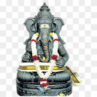 Report Abuse - Ganesh Statue In Temple, HD Png Download