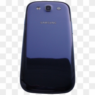 Samsung Galaxy S Iii Pebble Blue Back Tilted - Wikipedia Samsung Galaxy X, HD Png Download