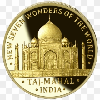 10000 Cfa - 1oz Au - Taj Mahal - Exempt From Vat - Coin, HD Png Download