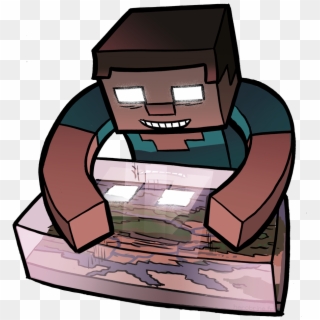 Herobrine - Fr - Cartoon, HD Png Download