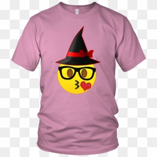 Nerd Emoji Witch Hat Halloween For Girls And Women - Flex Tape On A Heart, HD Png Download