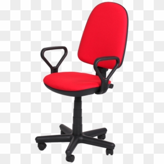 Red Office Chair New Comfort Price 45 40 Eur Working - Red Office Chair Png, Transparent Png
