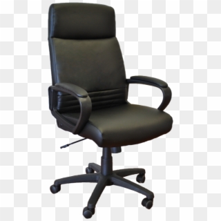 Leather Executive Office Chair - Office Chair Png, Transparent Png