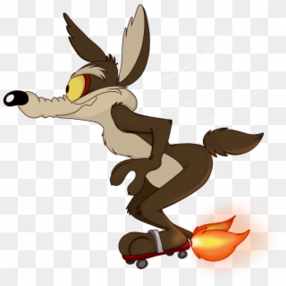 Coyote Clipart Roadrunner Coyote - Wild E Coyote Png, Transparent Png