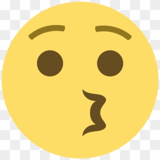 Emoji Kissing Face - Significado Do Emoji 😐, HD Png Download
