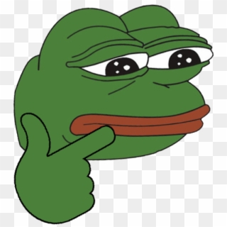 Pepe Meme Pepe The Frog Thinking Emoji Lol Funny Meme - Feels Bad Man, HD Png Download