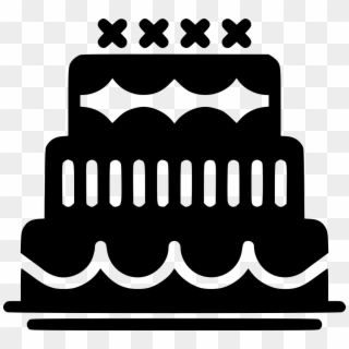 Birthday Cake Icon Png, Transparent Png