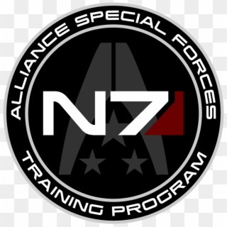 Mass Effect N7 Training Program By ~ Kindrat13 - Emblem, HD Png Download