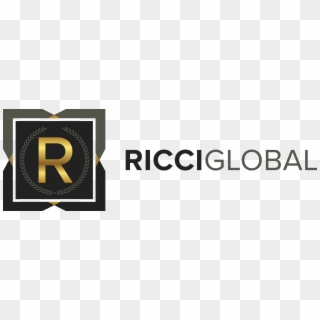 Ricci Global Logo - Black-and-white, HD Png Download