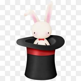 Magic Hat Clipart At Getdrawings - Rabbit In Hat Png, Transparent Png