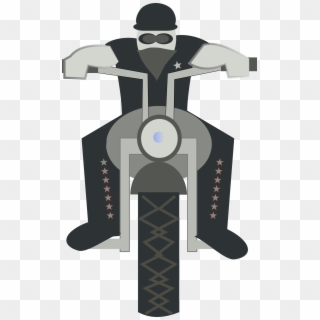 This Free Icons Png Design Of Easy Rider - Motorcycle Clip Art Rider, Transparent Png