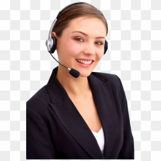 Receptionist Png - Contact Us, Transparent Png