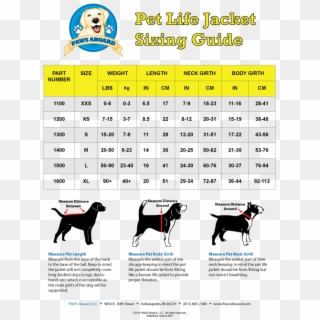 Fido Pet Products Paws Aboard Neoprene Doggy Life Jacket - Paws Aboard, HD Png Download