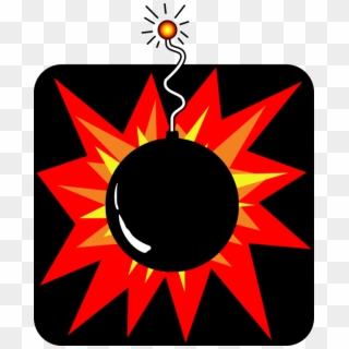 Time Bomb Nuclear Weapon Explosion Computer Icons - Clipart Bomb, HD Png Download