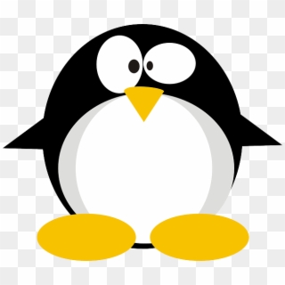 Linux Logo Png - Crazy Penguin, Transparent Png