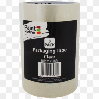Paint Partner 48mm X 48m Clear Packing Tape - Label, HD Png Download