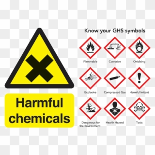 Explosive Sign Png Pic - Hazard Signs, Transparent Png