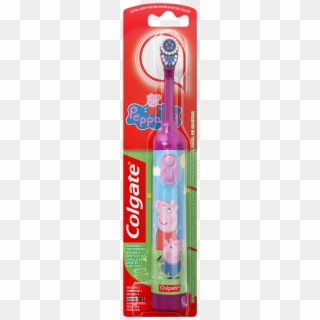 Colgate Kids Battery Powered Toothbrush, Peppa Pig - Colgate Peppa Pig, HD Png Download