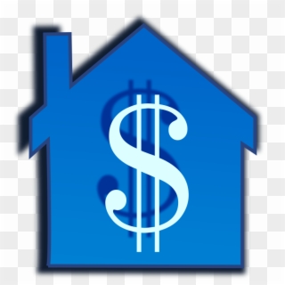 House Dollar Signs Clip Art Stock Illustration Image - Home Price, HD Png Download