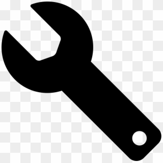 Image Freeuse Download Black Silhouette Of Tool Png - Silhouette Wrench Png, Transparent Png
