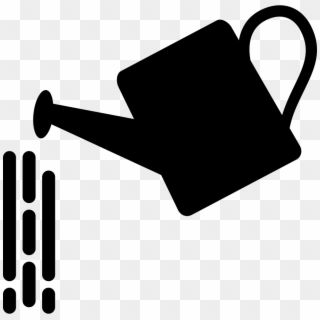 Picture Black And White Watering Tool For Png Icon - Watering Icon Png, Transparent Png