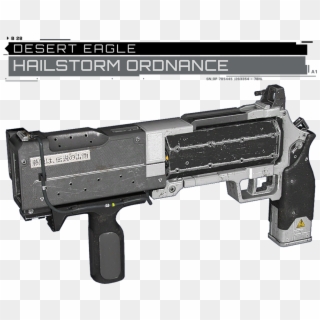 Replaces Desert Eagle With Hailstorm Ordnance From - Assault Rifle, HD Png Download