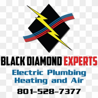 Black Diamond Electric, Plumbing, Heating And Air Ogden, HD Png Download