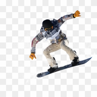 Snowboarding Jumping Png Clipart - Snowboarder Png, Transparent Png