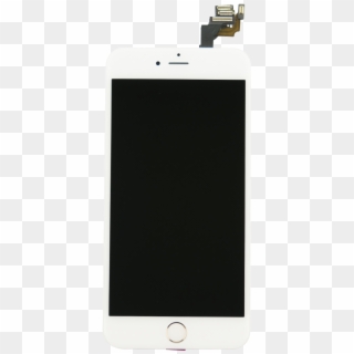Iphone 6 Plus White/silver Display Assembly With Front, HD Png Download