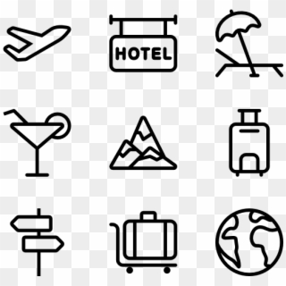 Travel Icons - Transparent Travel Icon, HD Png Download