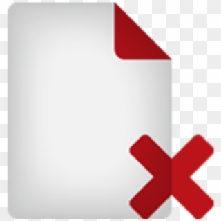 Delete Page 6 Image - Delete Page Icon Png, Transparent Png