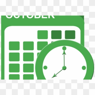 Schedule Icon - Green Icons For Report Schedule, HD Png Download