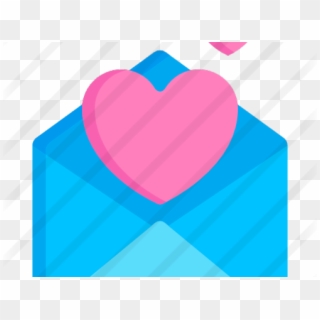 Email Icons Turquoise - Heart, HD Png Download