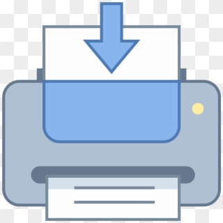 Unique Printer Icon Transparent Vector Drawing, HD Png Download